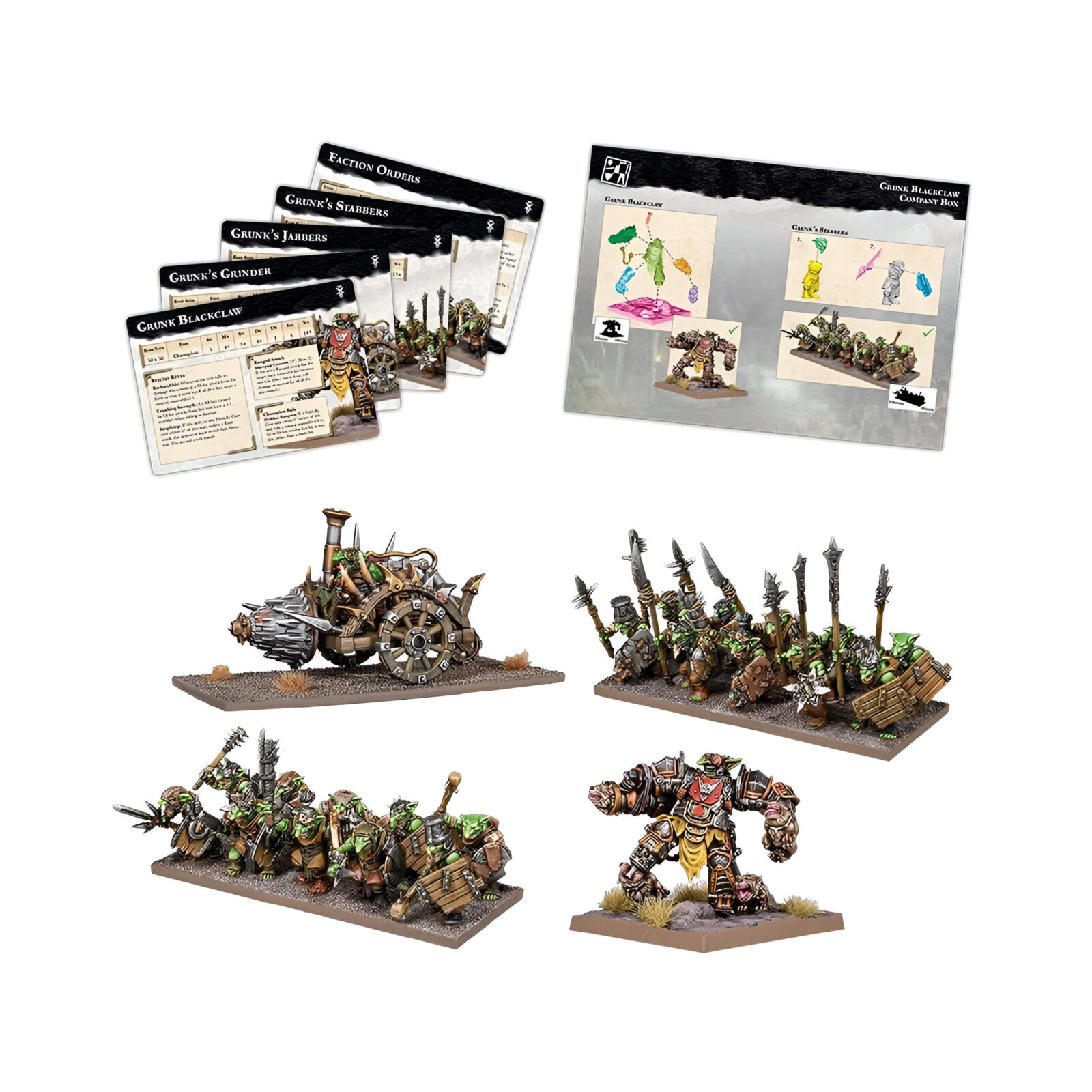 Kings of War: Champions – Grunk Blackclaw Company Box 3
