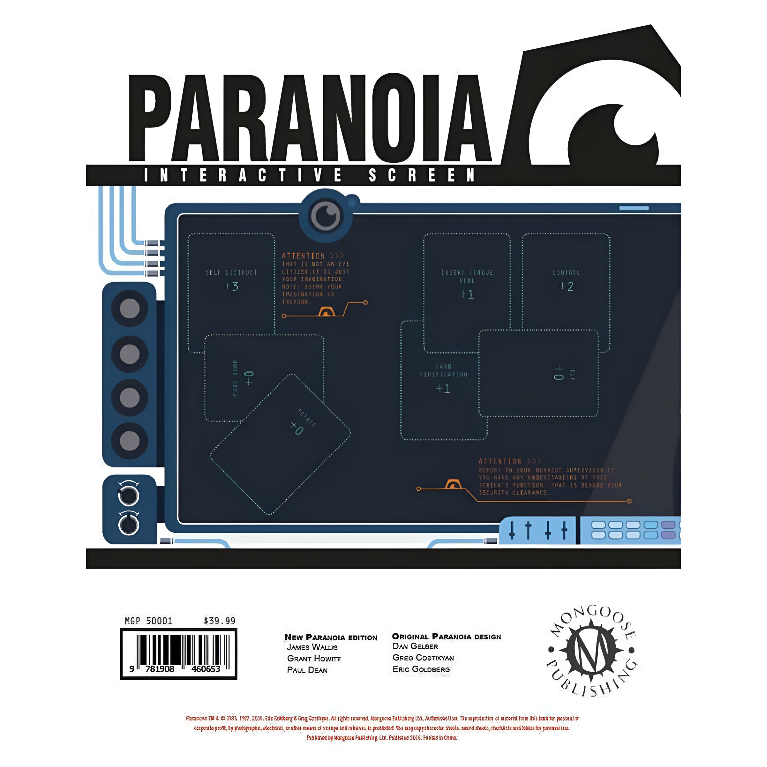 Paranoia: Interactive Screen 3 Paranoia: Interactive Screen 3