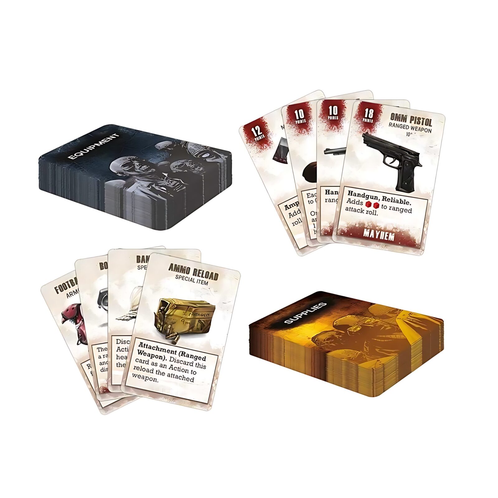 The Walking Dead Equipment Deck 2024 The Walking Dead Equipment Deck 2024