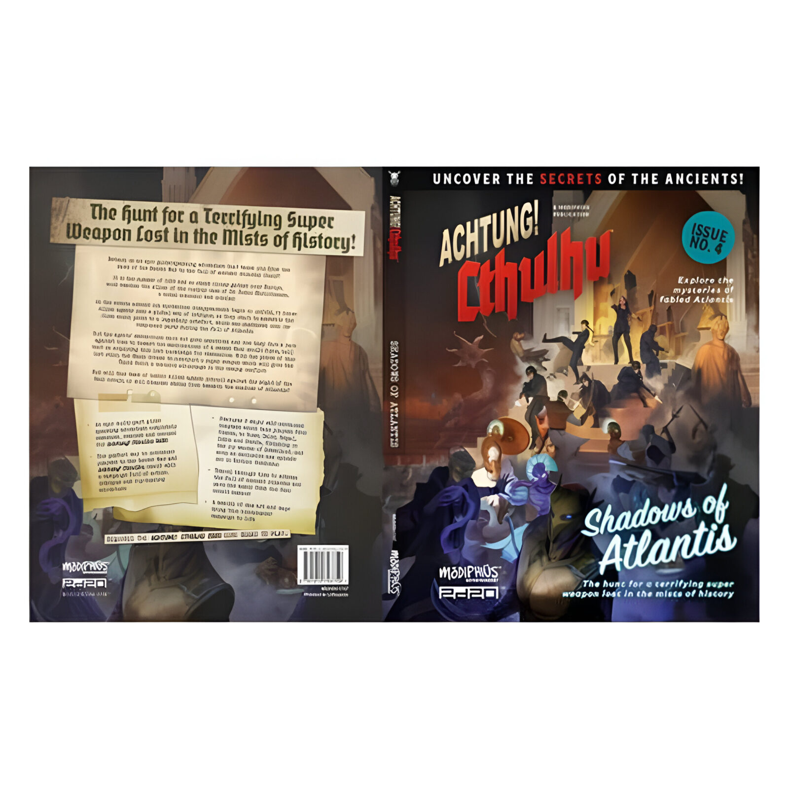Achtung! Cthulhu 2d20: Shadows of Atlantis 2d20 Edition 3
