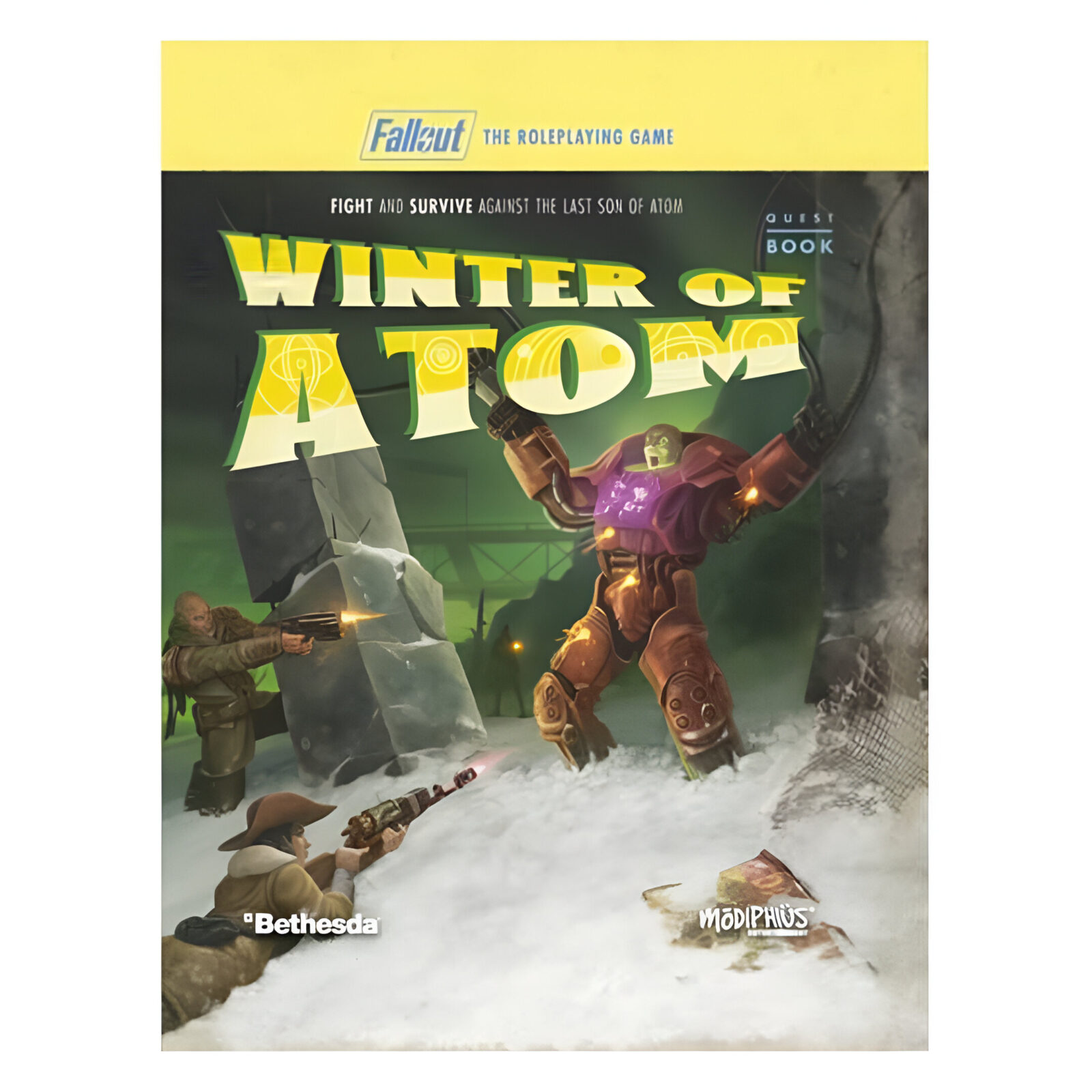 Fallout: The Roleplaying Game Winter Of Atom Book