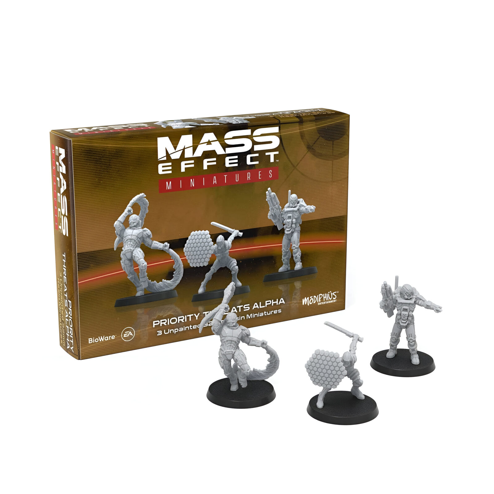 Mass Effect: Priority Threats Alpha – Resin Collectors Miniatures Set