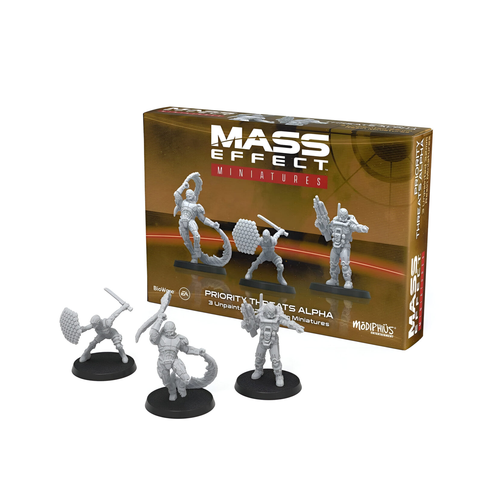 Mass Effect: Priority Threats Alpha – Resin Collectors Miniatures Set