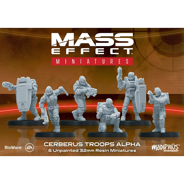 Mass Effect: Cerberus Forces Alpha – Resin Collectors Miniatures Set