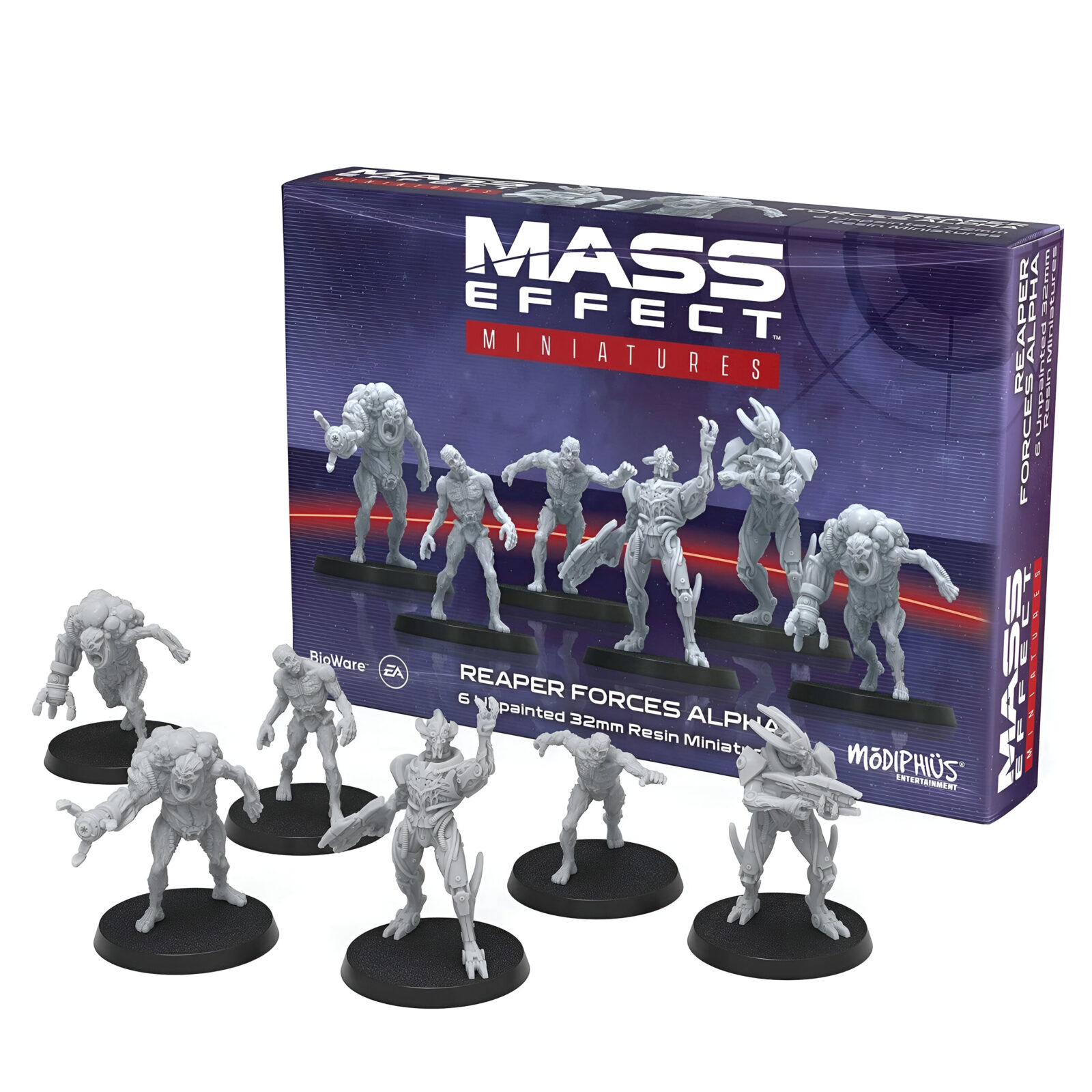 Mass Effect: Reaper Forces Alpha – Resin Collectors Miniatures Set