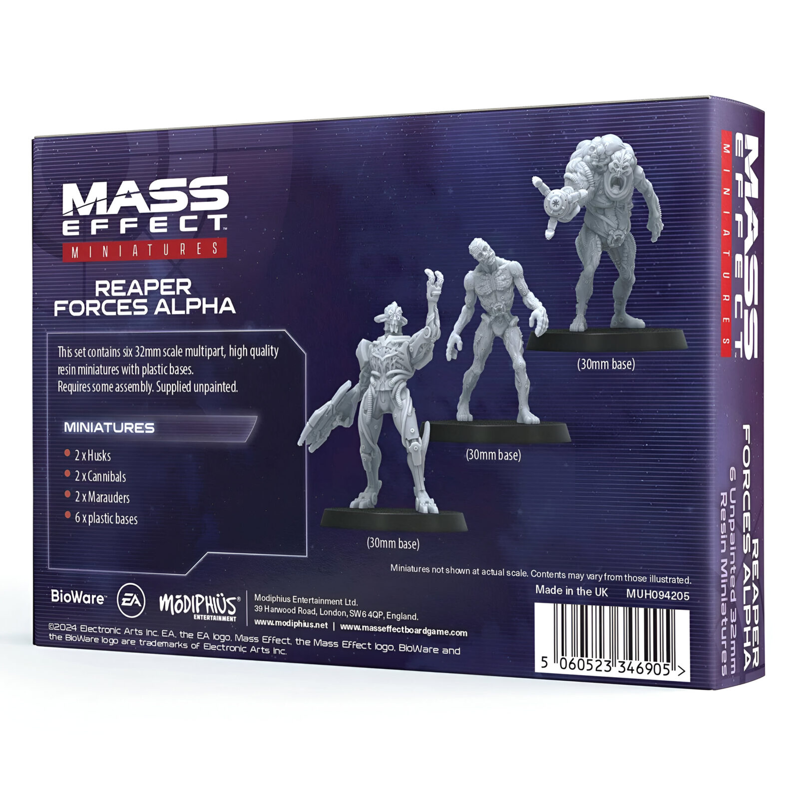 Mass Effect: Reaper Forces Alpha – Resin Collectors Miniatures Set