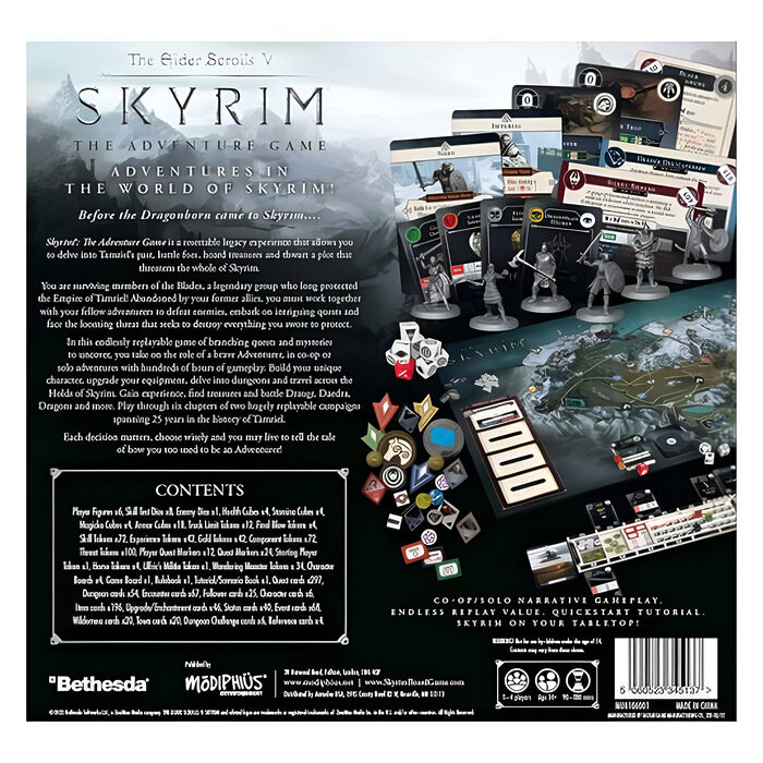 The Elder Scrolls: Skyrim – Adventure Board Game