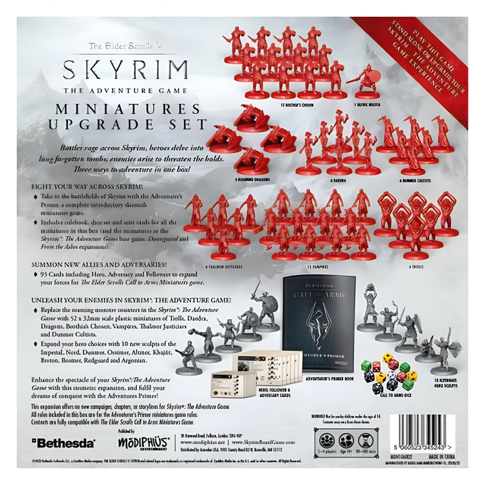 The Elder Scrolls: Skyrim – Adventure Board Game – Miniatures Upgrade Set