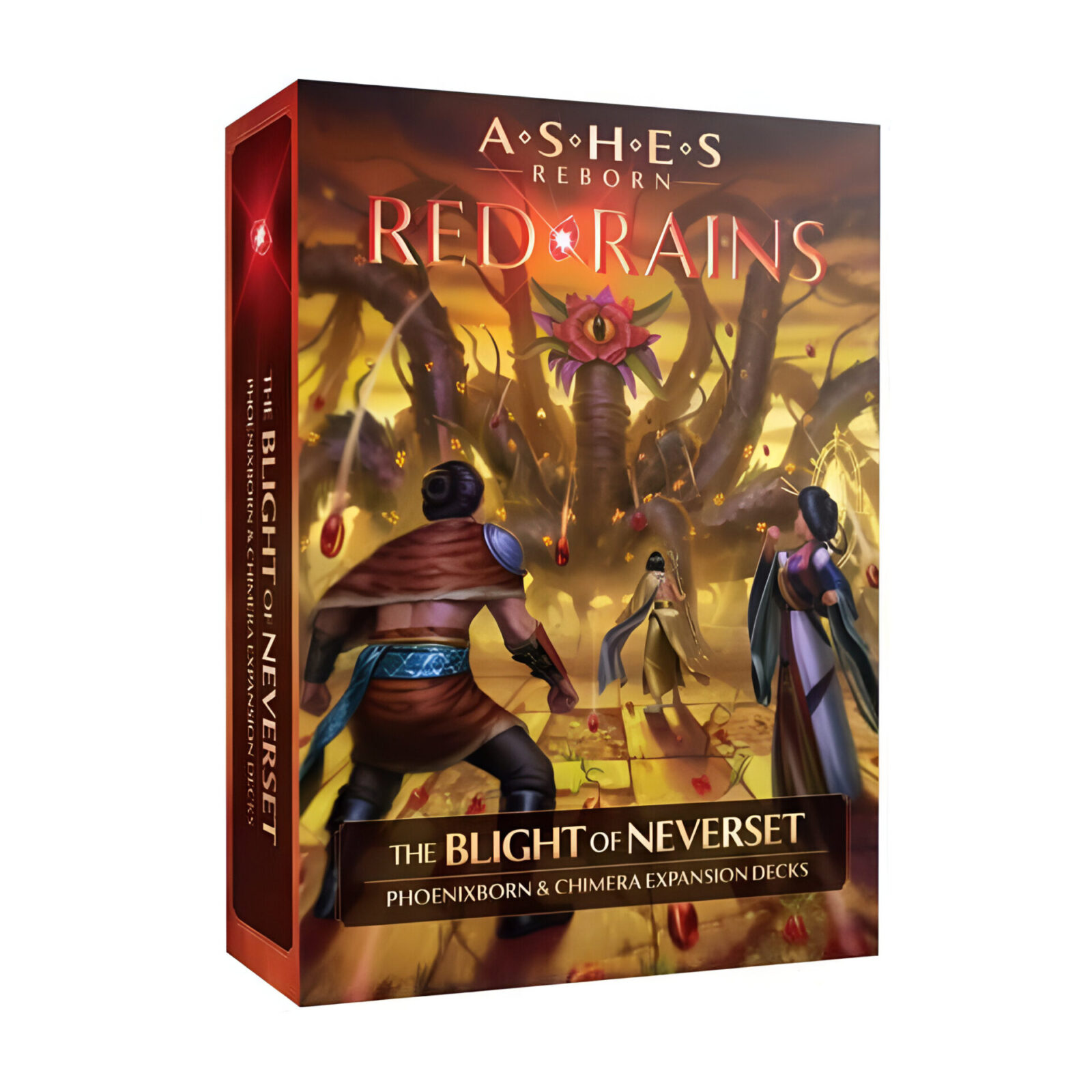 Ashes Reborn: Red Rains – The Blight of Neverset – Phoenixborn & Chimera Expansion Decks