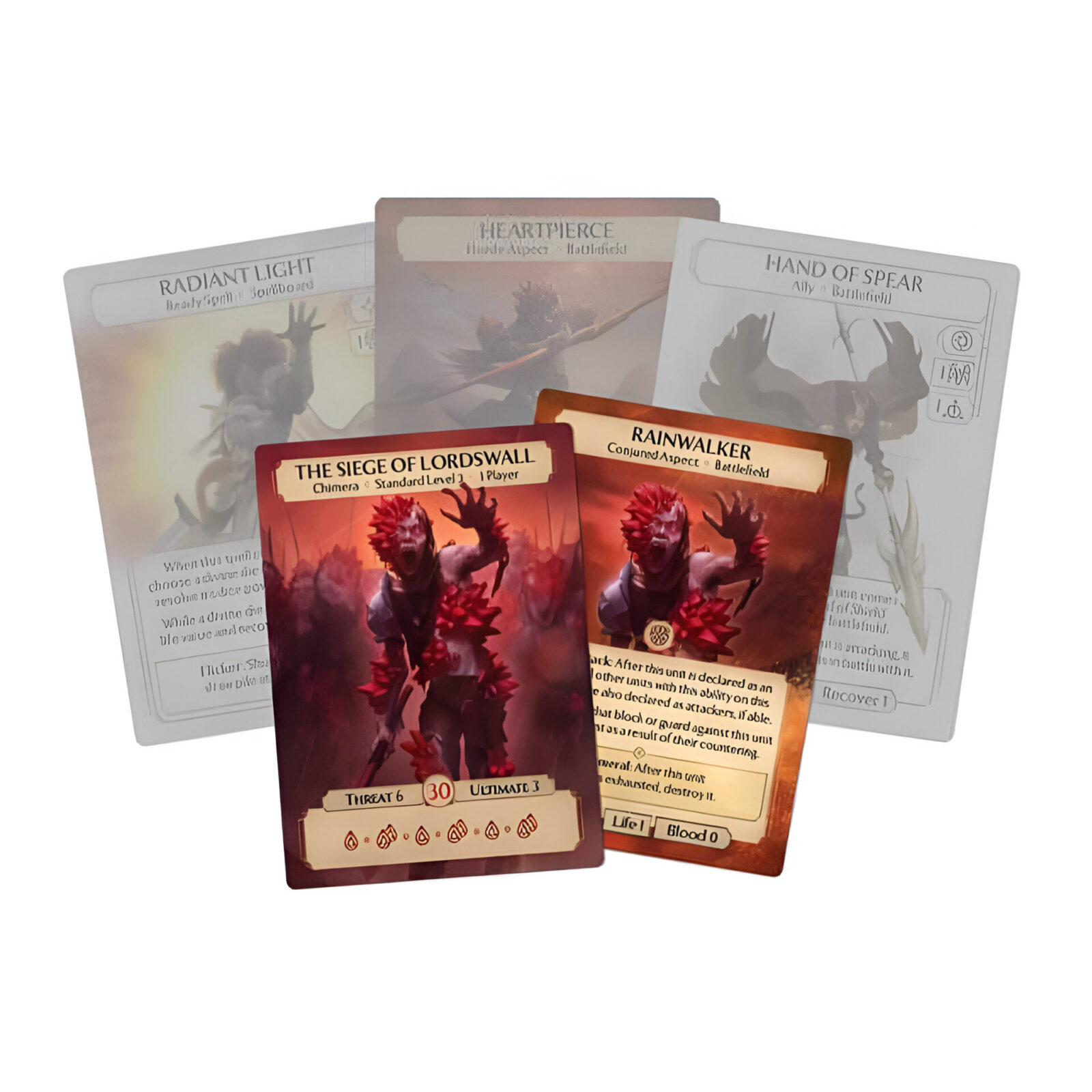 Ashes Reborn: Red Rains – The Siege of Lordswall – Phoenixborn & Chimera Expansion Decks