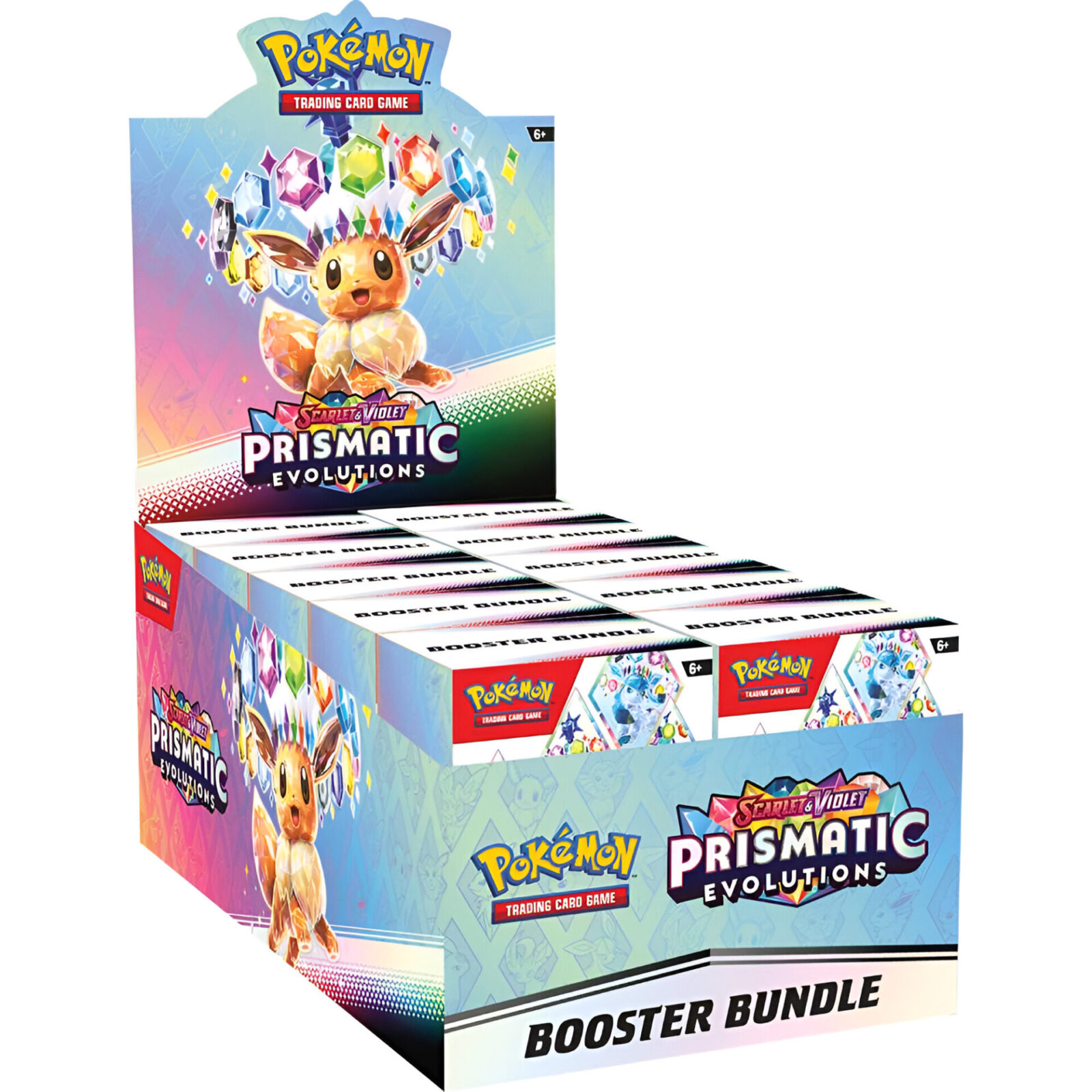 Pokémon TCG: Scarlet & Violet 8.5 – Prismatic Evolutions – Booster Bundle (10 Packs)