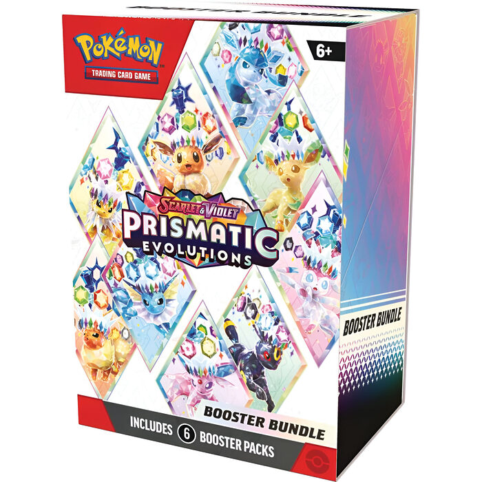 Pokemon TCG: Scarlet & Violet 8.5 – Prismatic Evolutions – Booster Bundle (10 Packs)