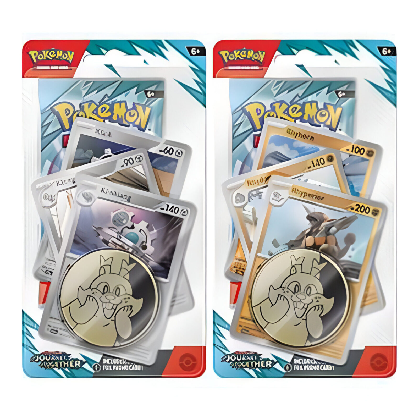 Pokemon TCG: Scarlet & Violet 9 – Journey Together Premium Checklane (12 Packs)