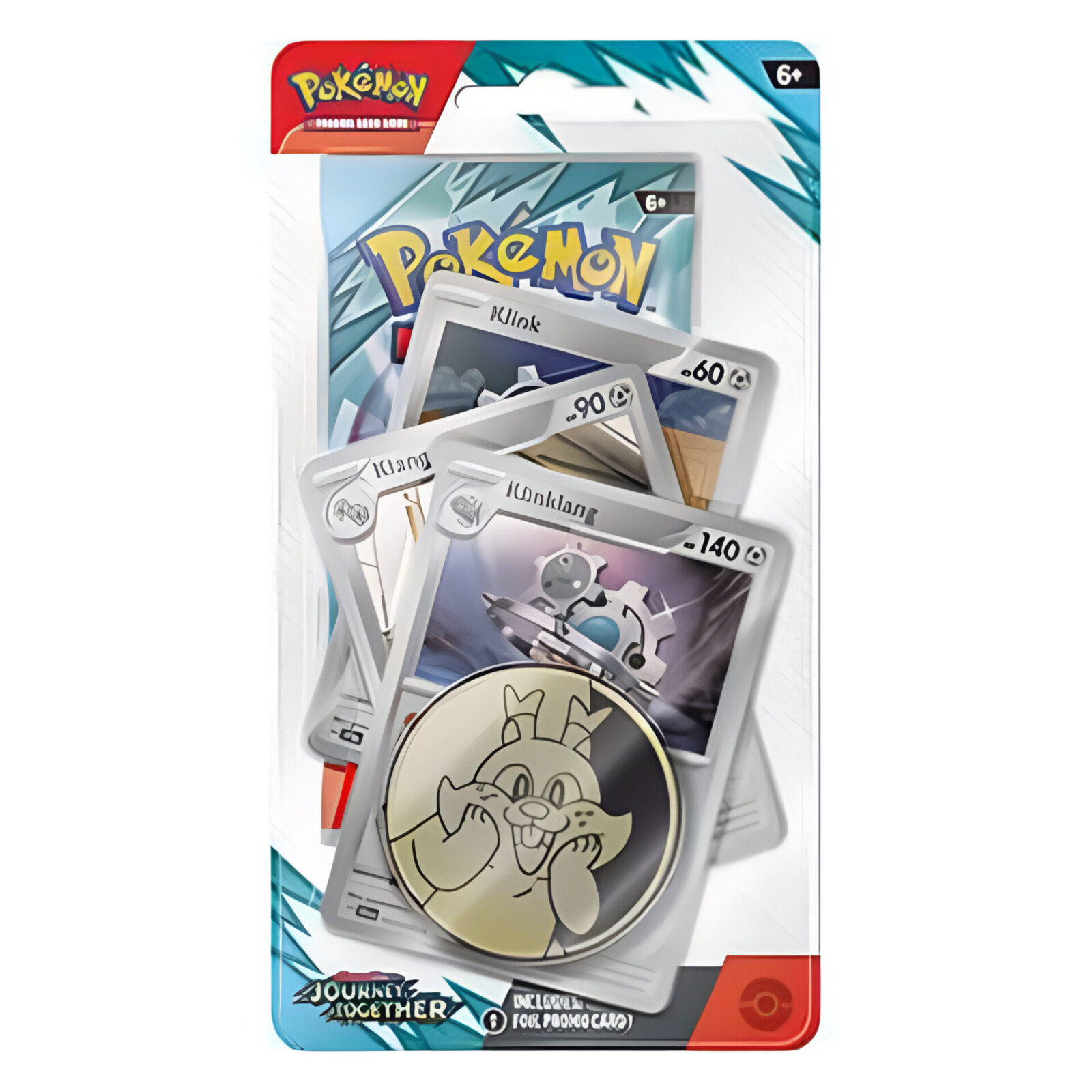 Pokémon TCG: Scarlet & Violet 9 – Journey Together Premium Checklane (12 Packs)