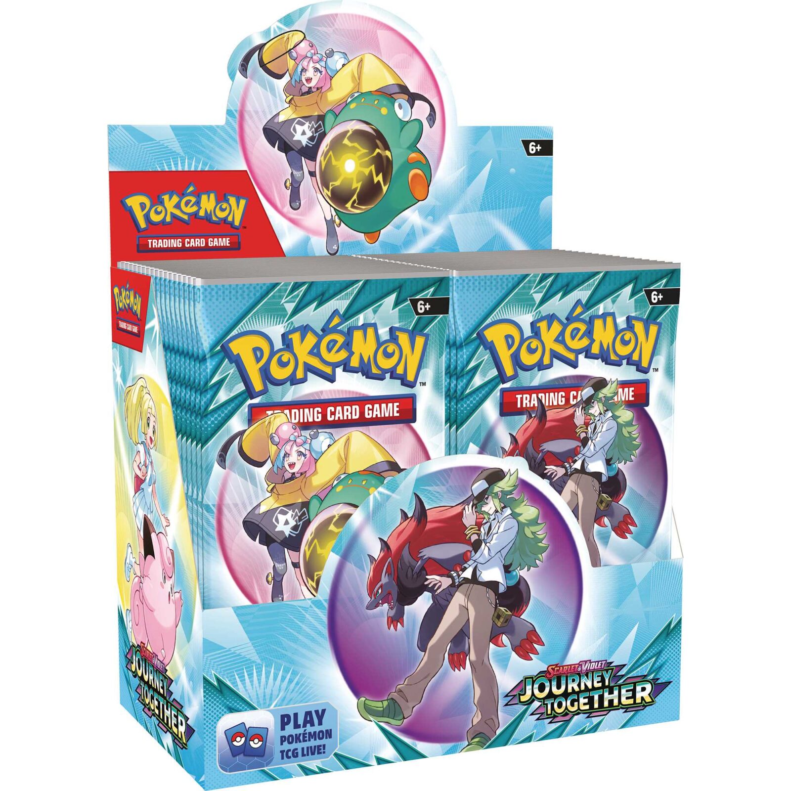 Pokemon TCG: Scarlet & Violet 9 – Journey Together – Booster (36 Packs)