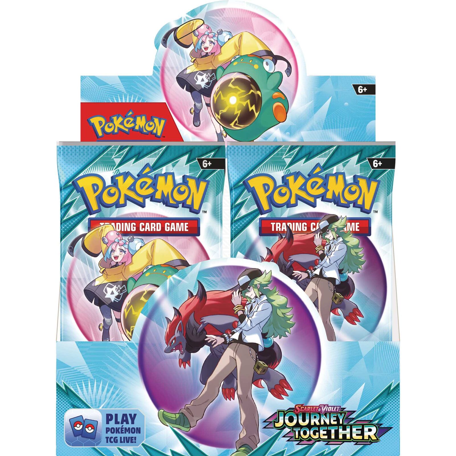 Pokemon TCG: Scarlet & Violet 9 – Journey Together – Booster (36 Packs)