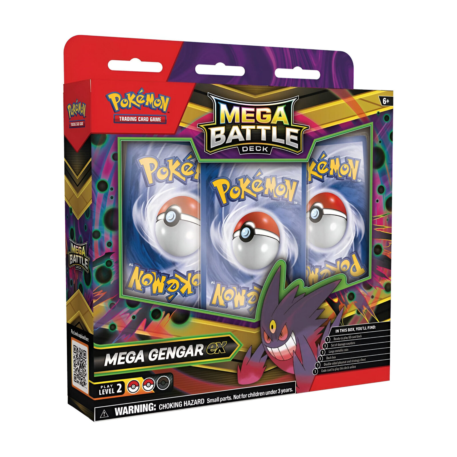 Pokemon TCG: Mega Battle Decks – Assortment (Diancie ex & Gengar ex) (6 Packs) 3