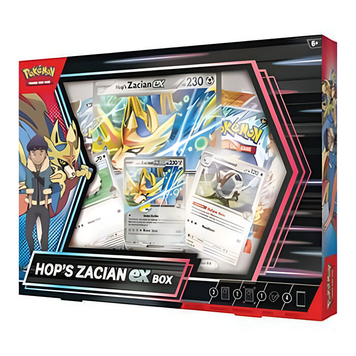 Pokemon TCG: Hops Zacian ex Box