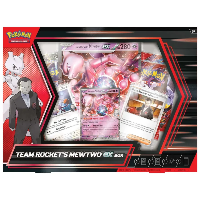 Pokemon TCG: Team Rocket’s Mewtwo ex Box 4