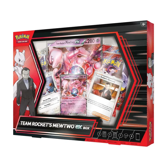 Pokemon TCG: Team Rocket’s Mewtwo ex Box 5