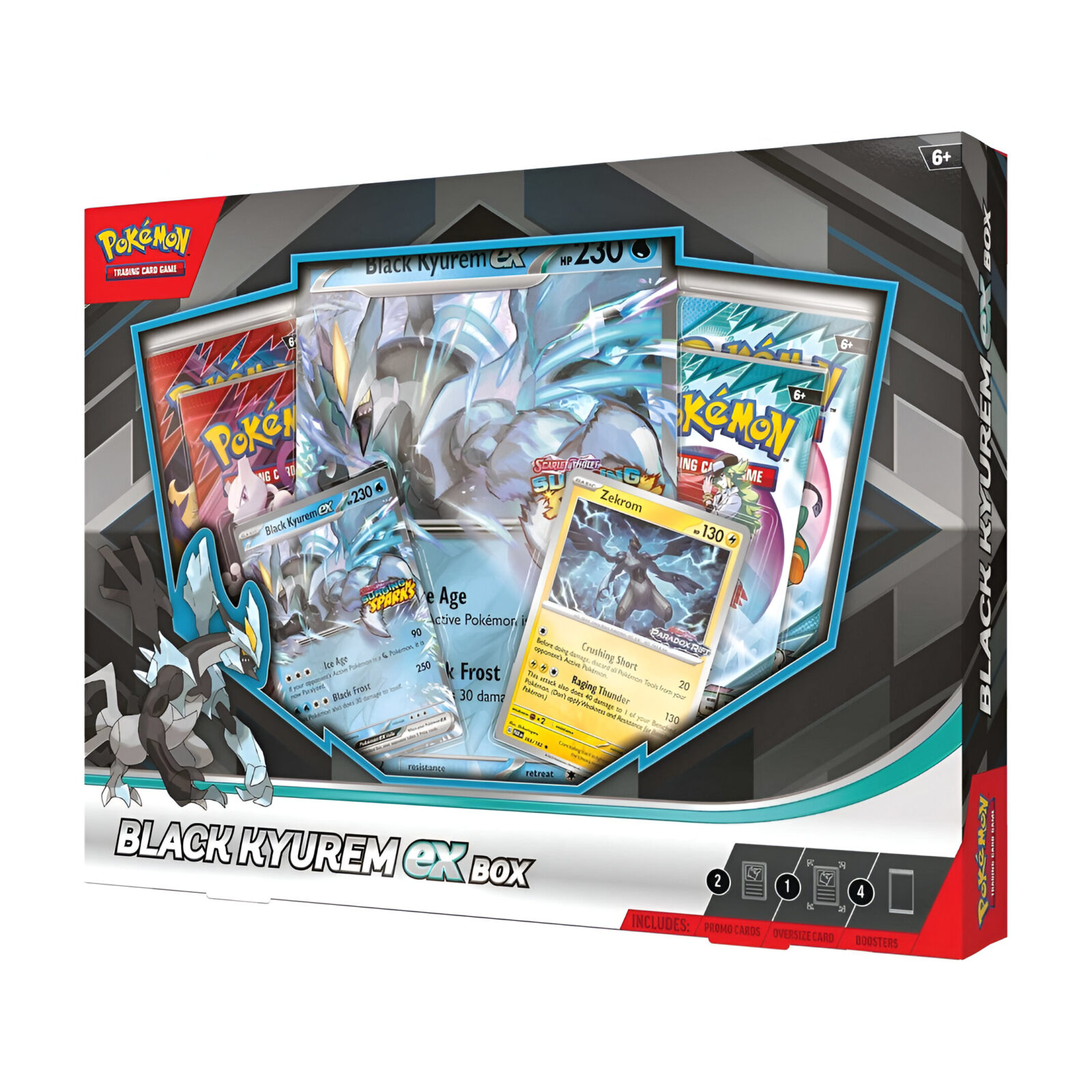 Pokemon TCG: Black Kyurem Ex Box (Case of 6) 3