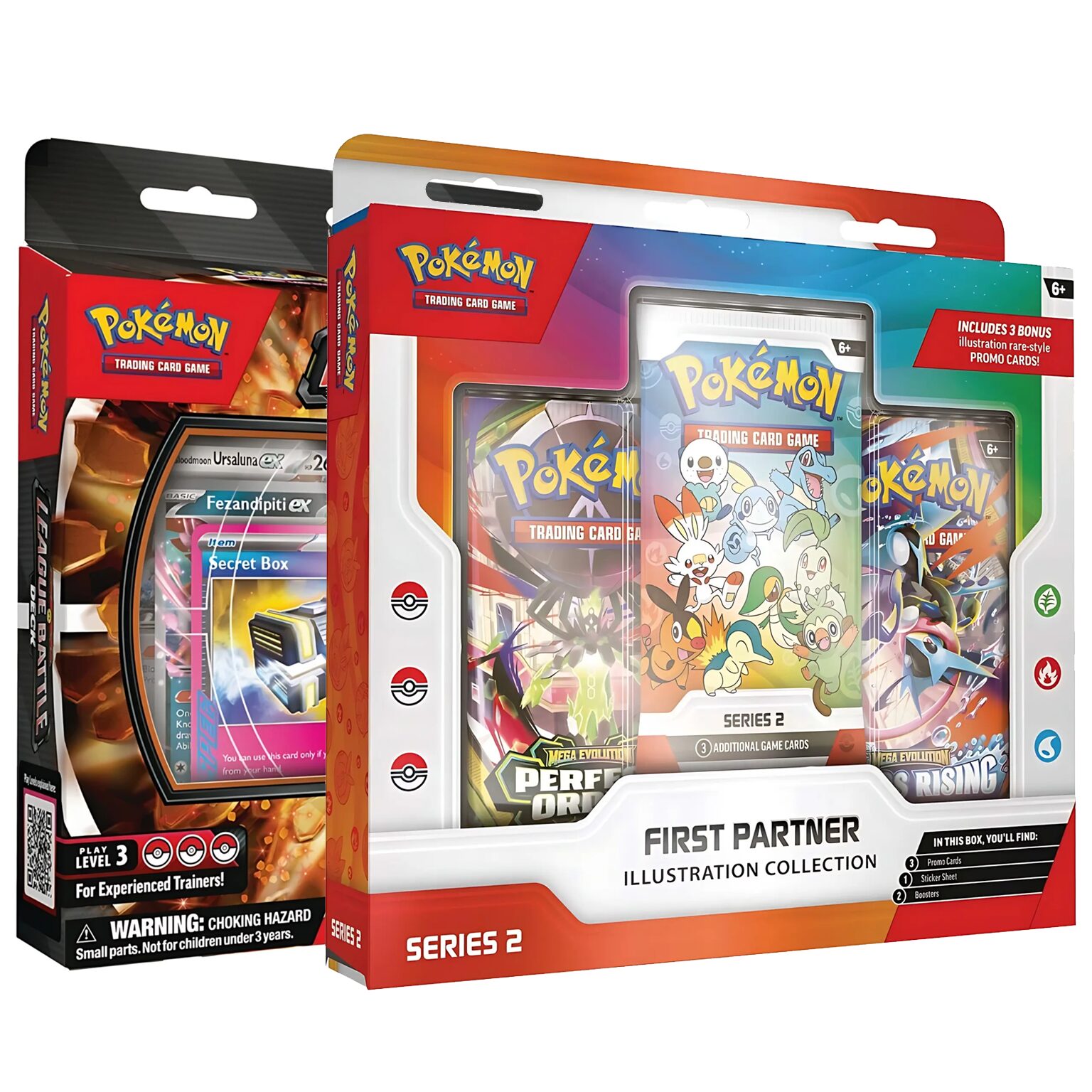 Pokemon TCG: First Partner Illustration Collection – Series 2 + Mega Lucario ex League Battle Deck Bundle 3 Pokemon TCG: First Partner Illustration Collection – Series 2 + Mega Lucario ex League Battle Deck Bundle 3