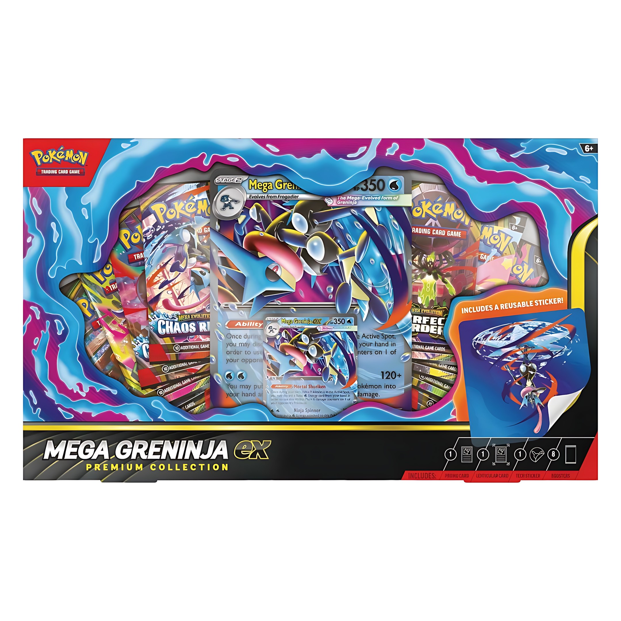Pokemon TCG: Mega Greninja ex Premium Collection 3 Pokemon TCG: Mega Greninja ex Premium Collection 3