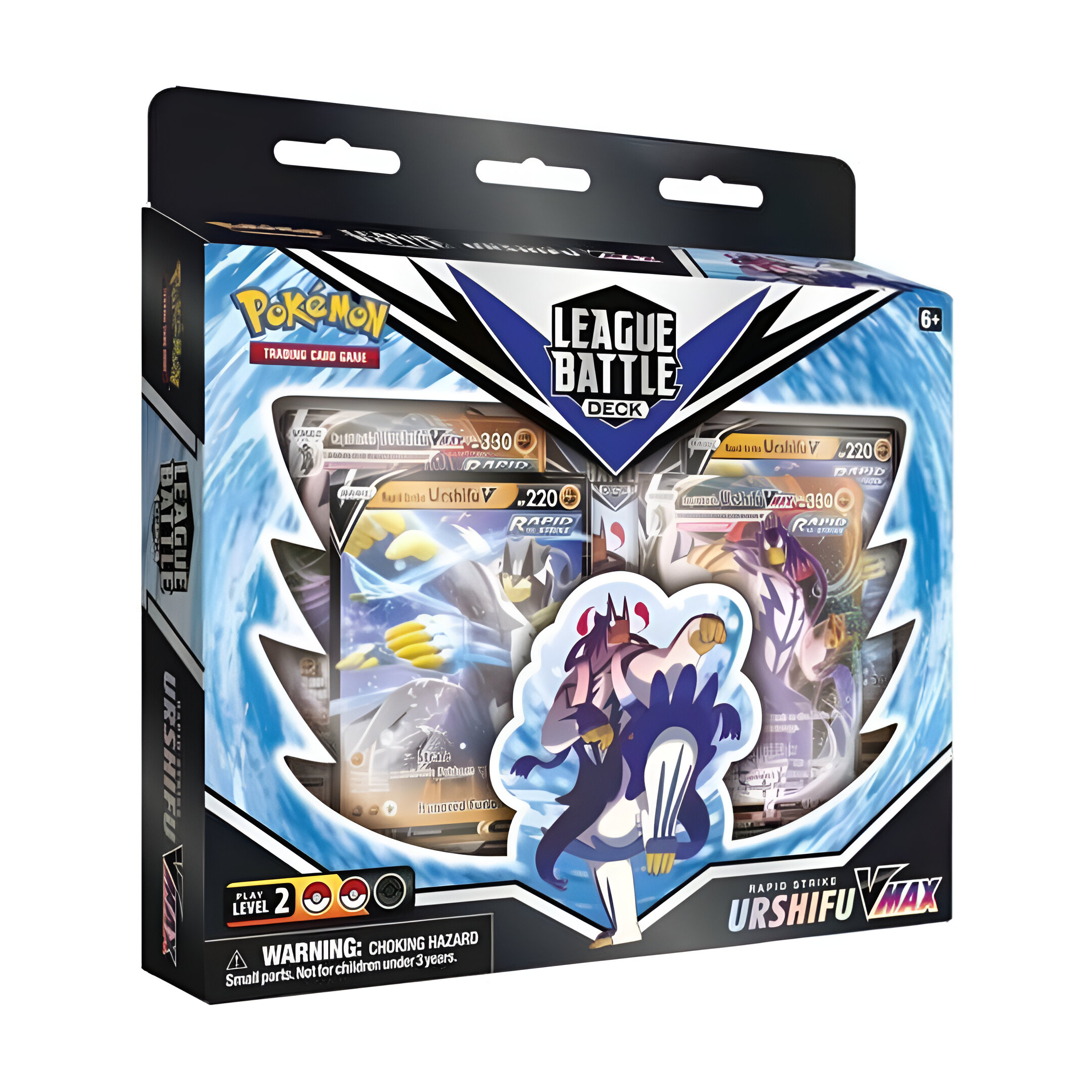 Pokemon TCG: League Battle Decks – Rapid Strike Urshifu (6 Packs) 3 Pokemon TCG: League Battle Decks – Rapid Strike Urshifu (6 Packs) 3