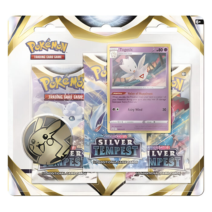 Pokemon TCG: Sword & Shield 12 Silver Tempest 3-Pack Booster 4