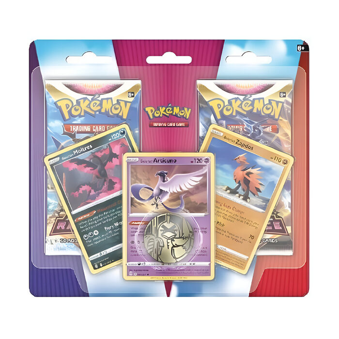 Pokemon TCG: Enhanced Blister 2-Pack Booster CASE (ARTICUNO/ZAPDOS/MOLTRES) (24 Packs) 3