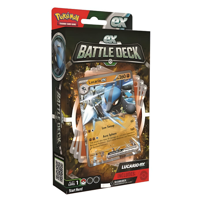Pokemon TCG: Lucario and Ampharos EX Battle Deck (6 Packs) 3