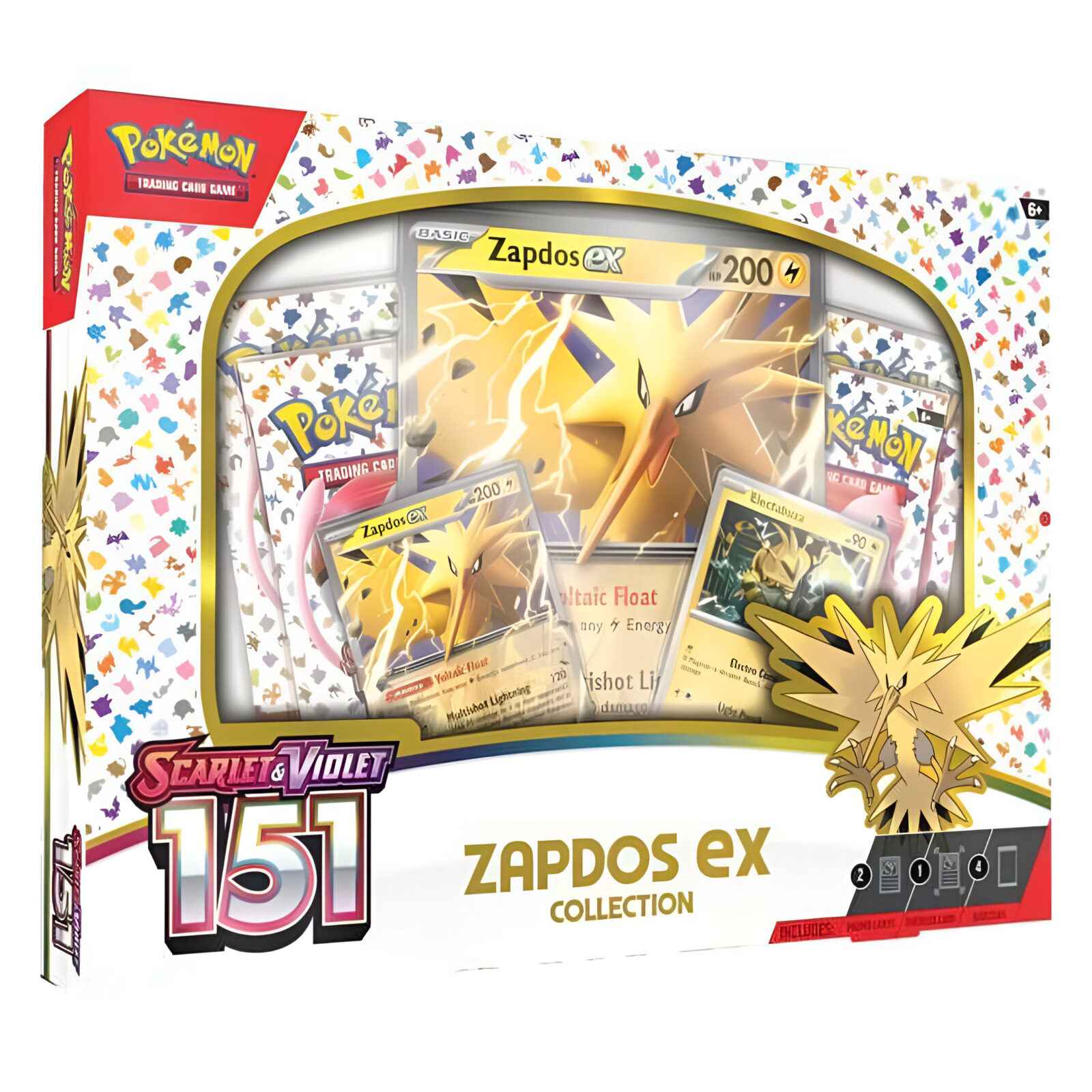 Pokemon TCG: Scarlet & Violet 3.5: 151 – Zapdos ex Collection