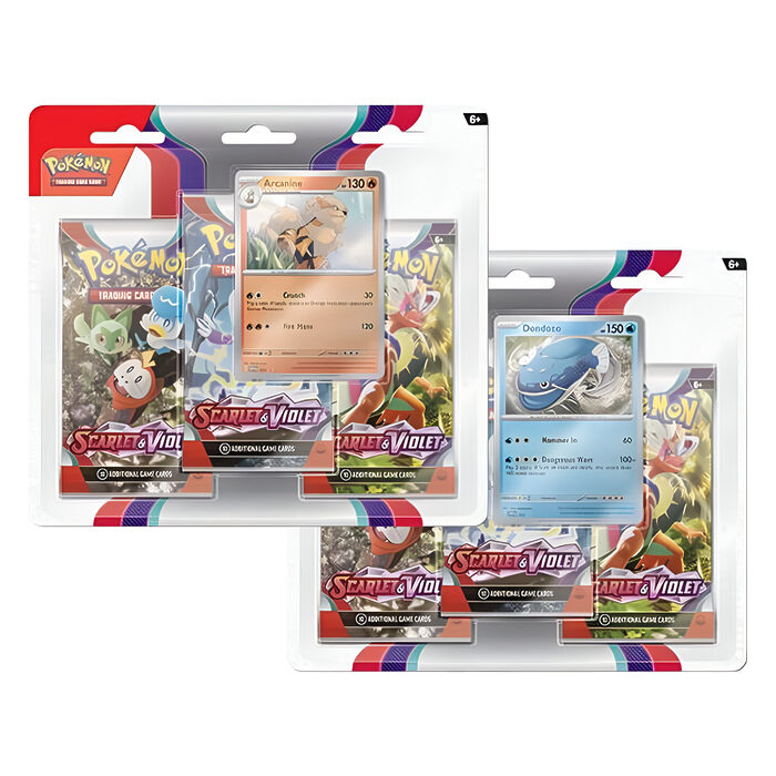 Pokemon TCG: Scarlet & Violet 1 3-Pack Booster (12 Packs) 3