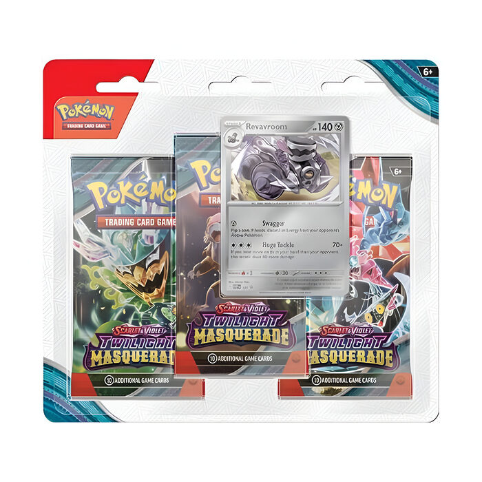 Pokemon TCG: Scarlet & Violet 6 – Twilight Masquerade – 3-Pack