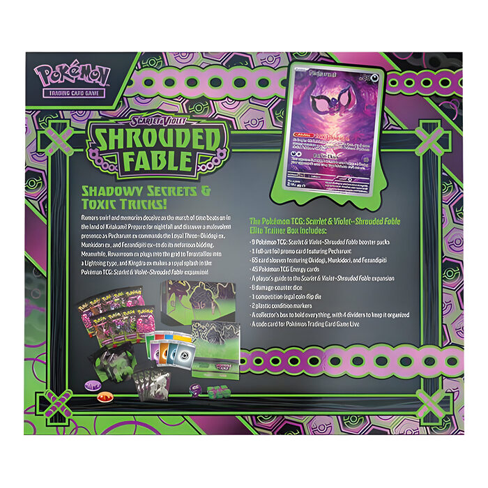 Pokemon TCG: Scarlet & Violet 6.5 – Shrouded Fable – Elite Trainer Box