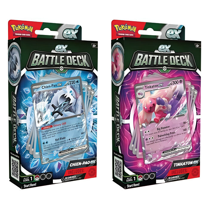 Pokemon TCG: ex Battle Deck – Chien-Pao/Tinkaton (6 Packs) 3