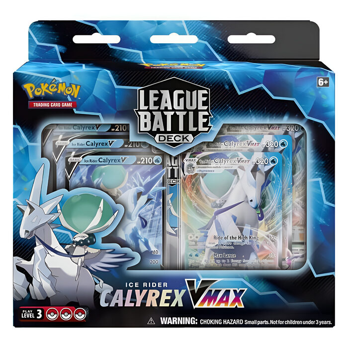 Pokemon TCG: Shadow Rider Calyrex VMAX and Ice Rider Calyrex VMAX League Battle Deck