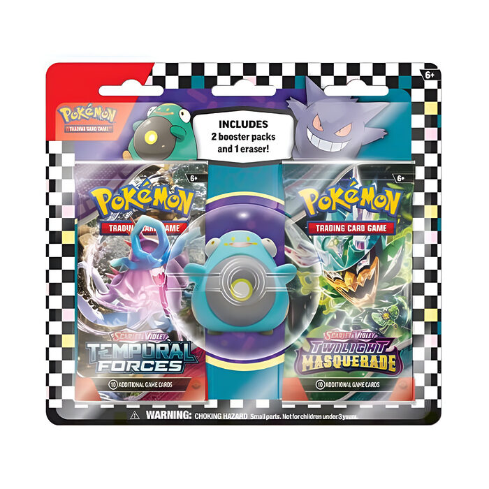 Pokemon TCG: Back to School Eraser Blister – Assortment (12 Packs) 3