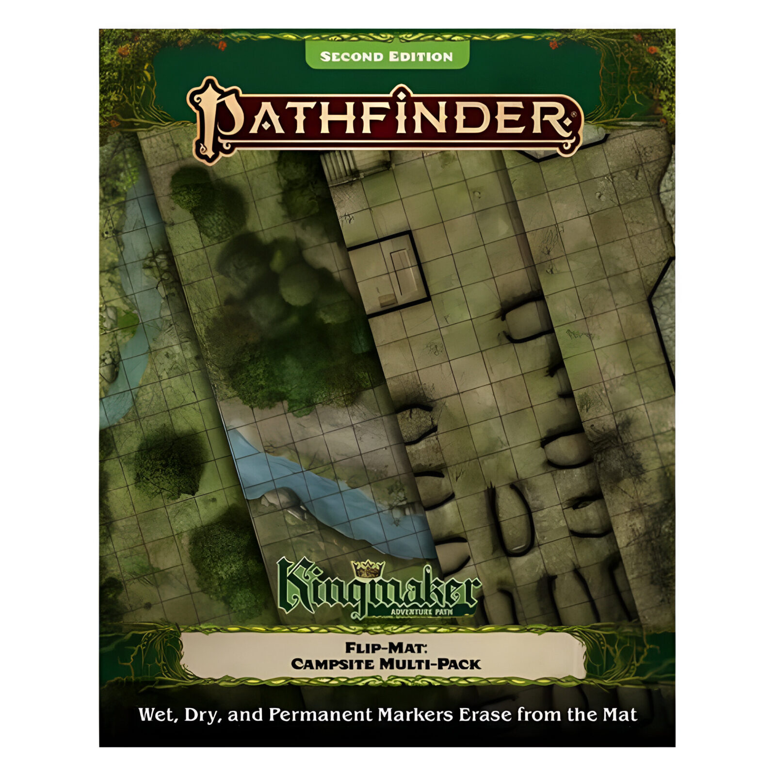 Pathfinder Flip-Mat: Kingmaker Adventure Path Campsite Multi-Pack