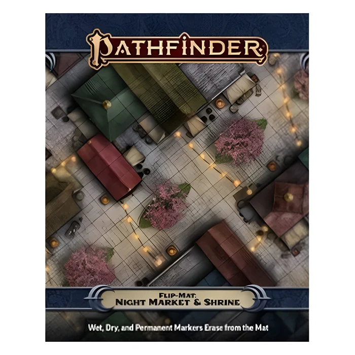 Pathfinder Flip-Mat: Night Market & Shrine 3