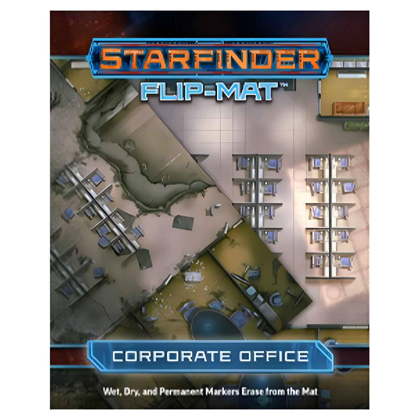 Starfinder Flip-Mat: Corporate Office