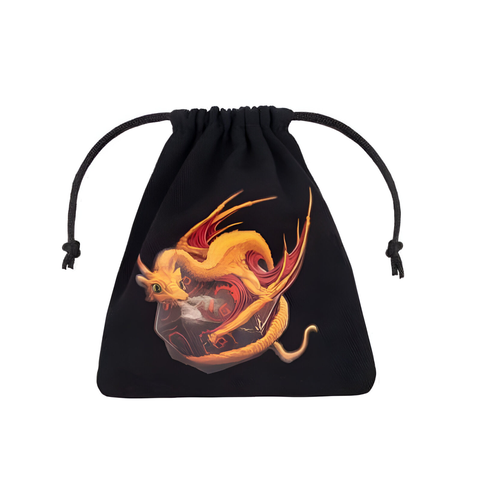 Dragon Black & Adorable Dice Bag