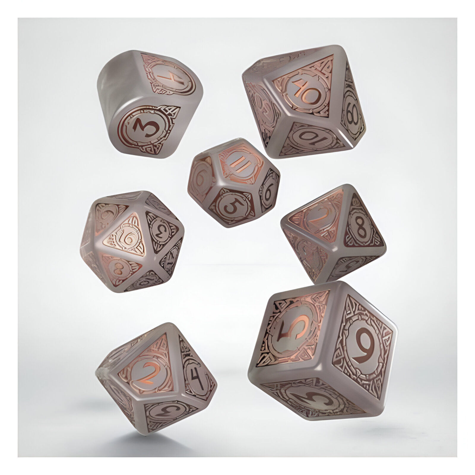 Q-Workshop Viking RPG Dice Set Niflheim