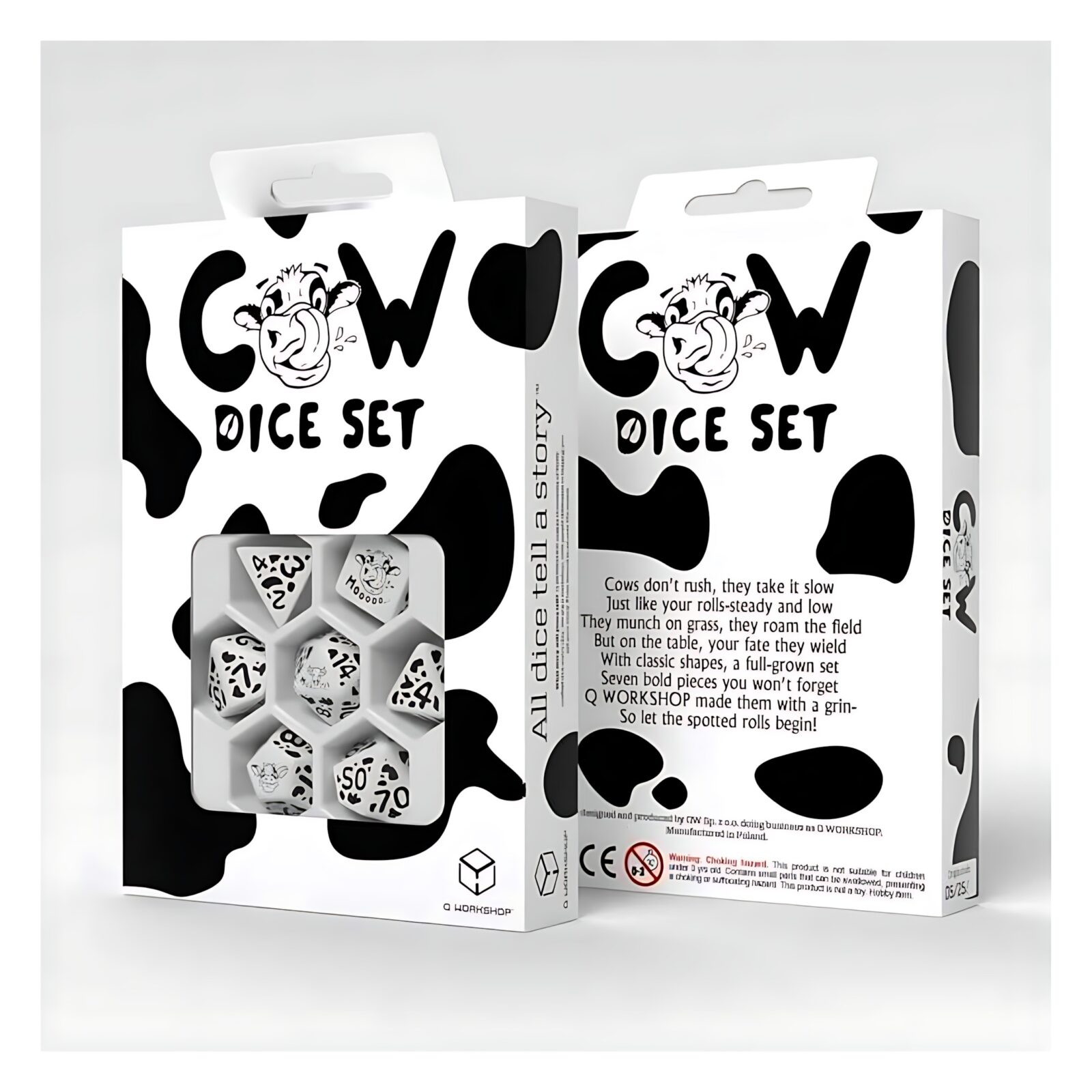 Cow Dice Set: MOOzilla 3