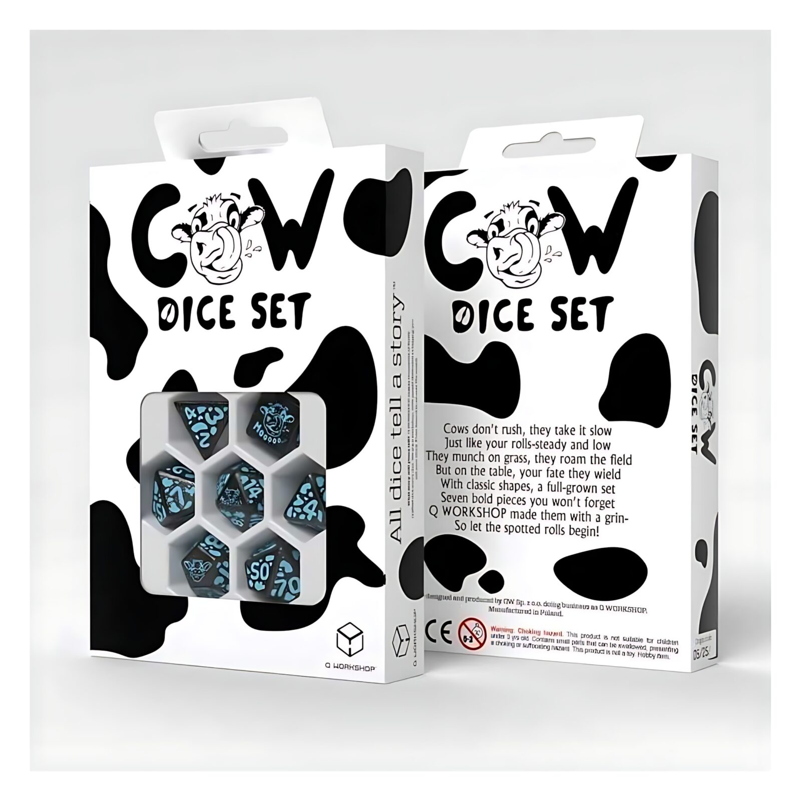 Cow Dice Set: MOOlissa 17