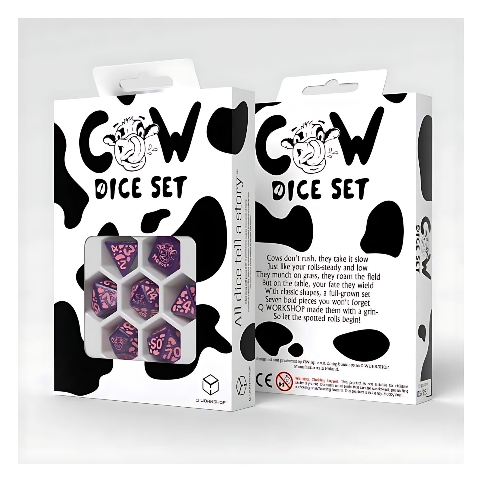 Cow Dice Set: RaMOOna 3