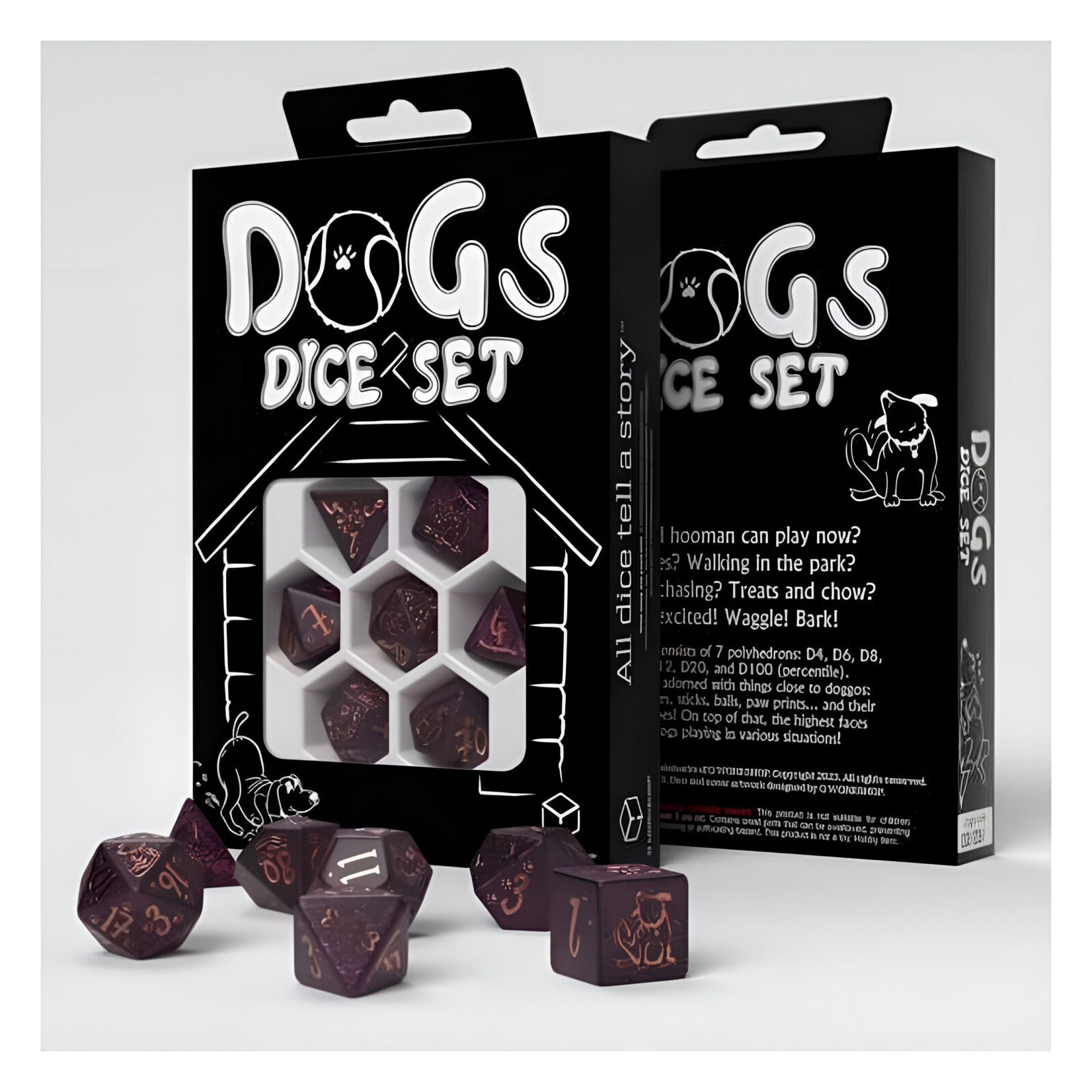 Dogs Dice Set – Luna 3