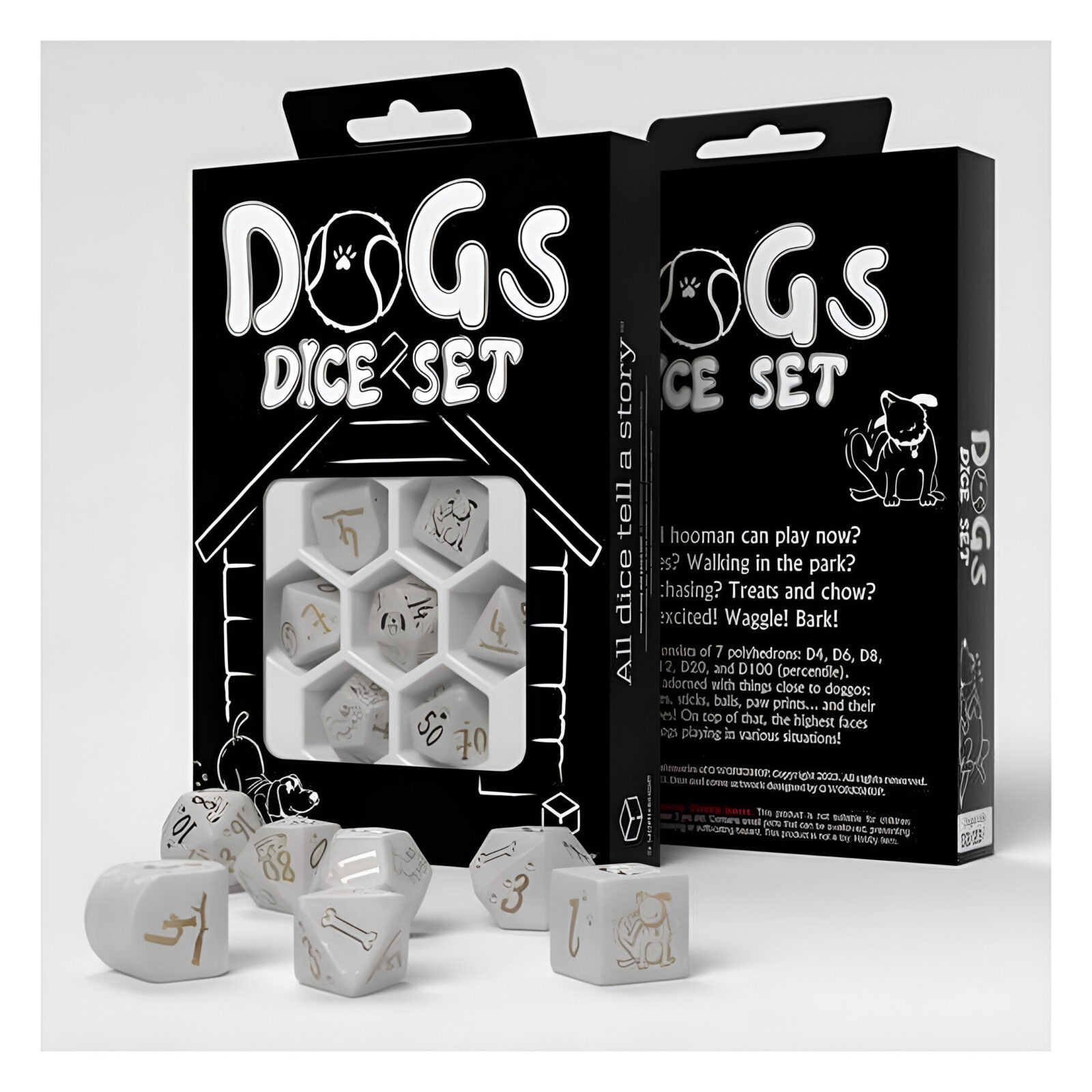Dogs Dice Set – Charlie
