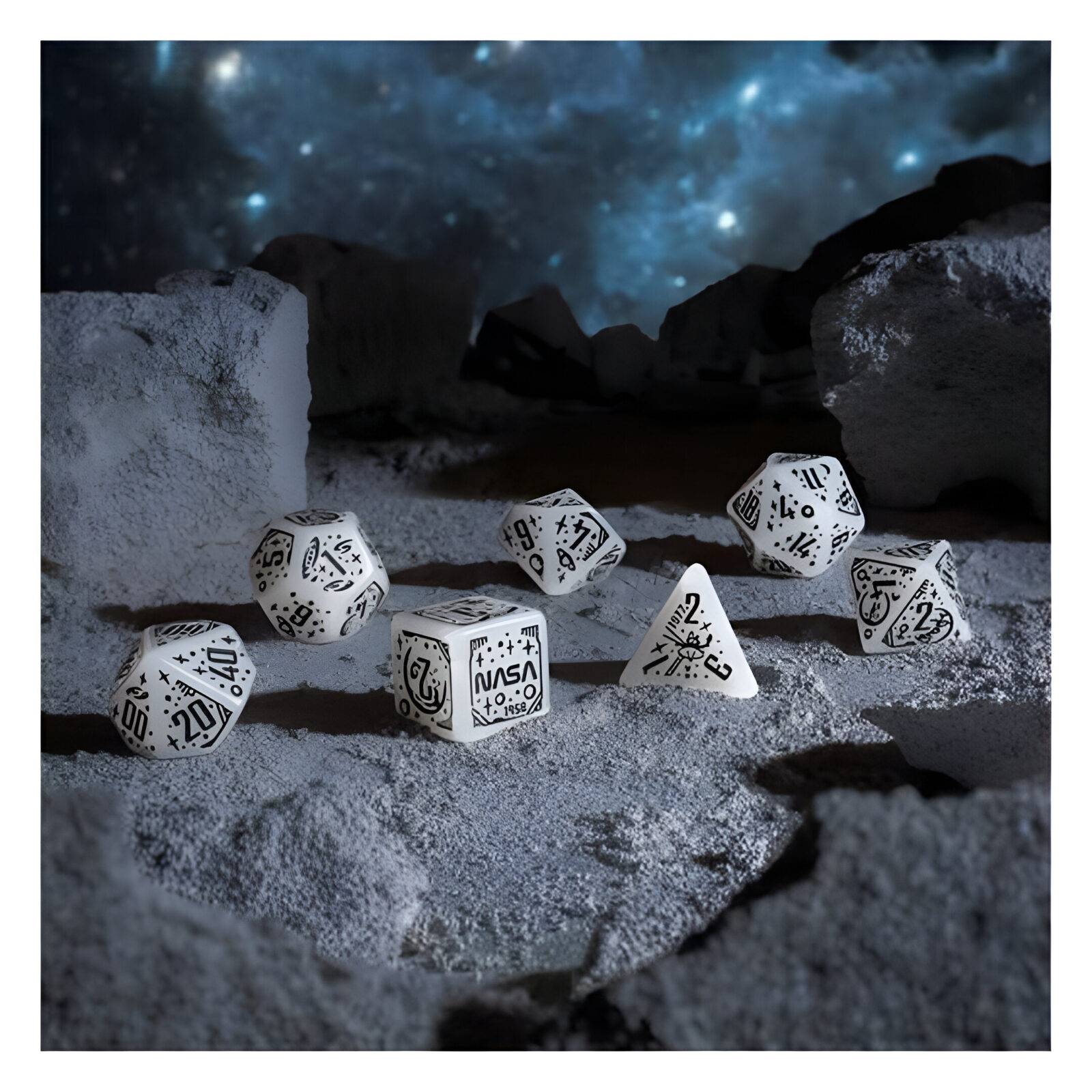 Space Dice Set: Apollo 3