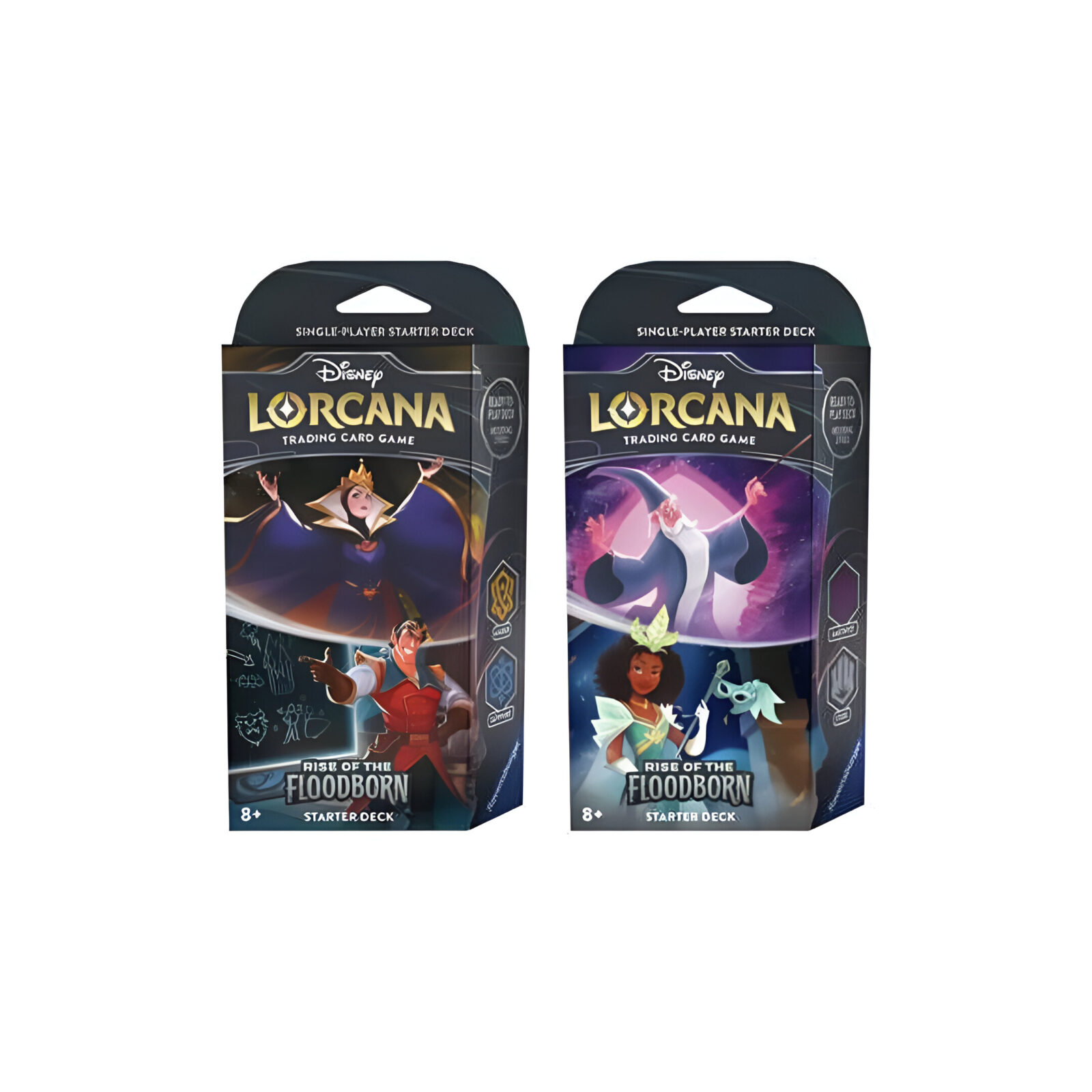 Disney Lorcana Trading Card Game – Starter Deck (8 Packs) – Set 2